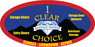 One Clear Choice Garage Doors logo