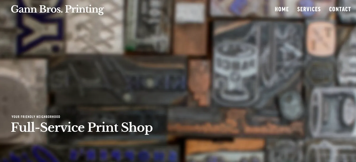 Gann Bros. Printing