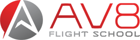 AV8 Flight School Eden Prairie MN logo