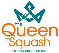 The Queen of Squash logo