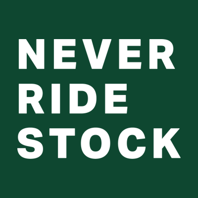 Never Ride Stock logo