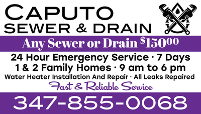 Caputo sewer and drain logo