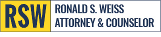 Ronald S. Weiss, Attorney & Counselor logo