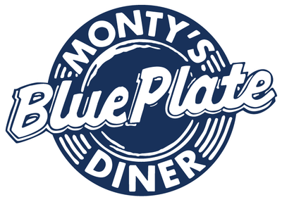 Monty's Blue Plate Diner logo