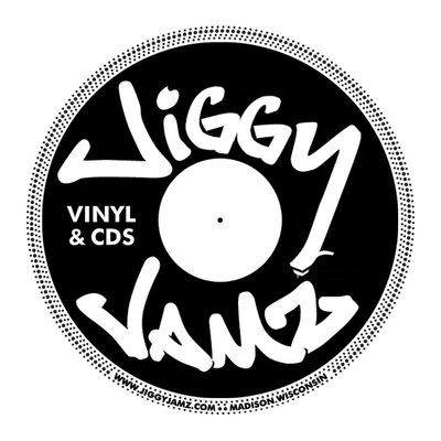 JiggyJamz Vinyl Records and CDs logo