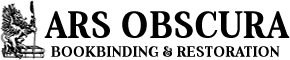 Ars Obscura Bookbinding & Restoration Co. logo