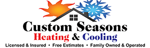Custom Seasons Heating & Cooling logo