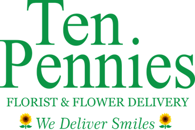 Ten Pennies Florist & Flower Delivery logo