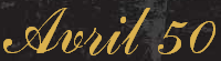 Avril 50 Homepage logo
