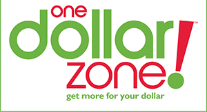 One dollar zone! logo