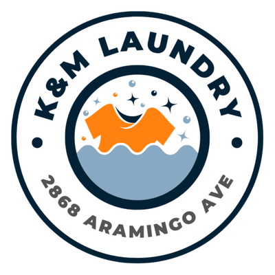 K&M Laundry logo