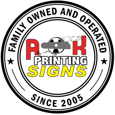 A-K Printing & Signs logo