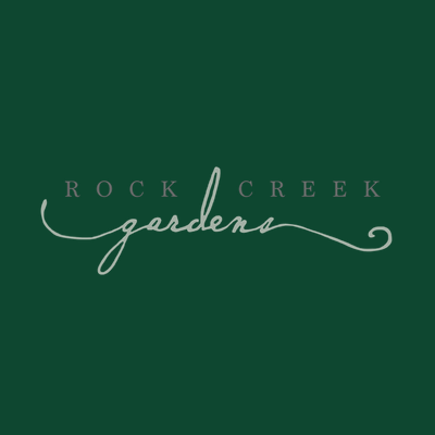 Rock Creek Gardens Wedding and Event Venue logo