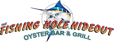 The Fishing Hole Hideout Oyster Bar and Grill logo