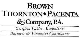 Brown Thornton Pacenta & Company, P.A logo