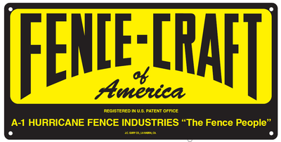 A-1 Hurricane Fence Industries logo