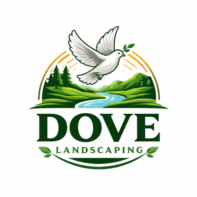 DOVE LANDSCAPING logo