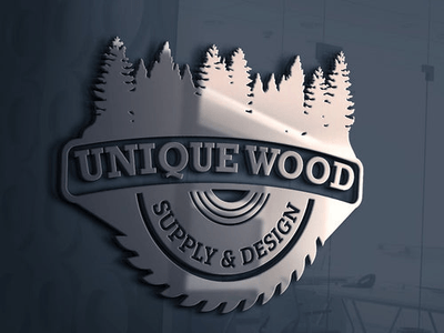 Unique Wood Supply and Design LLC logo