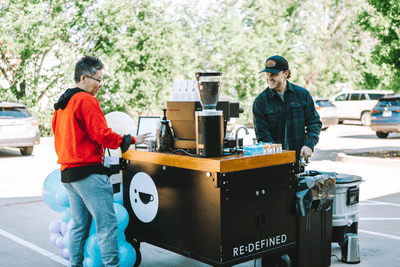 Coffee Cart Catering in Dallas TX logo