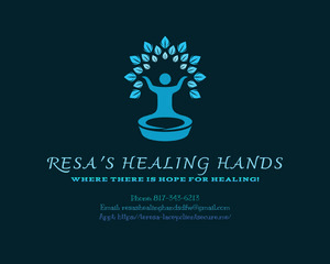 Resa's Healing Hands logo
