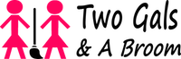Two Gals & A Broom logo