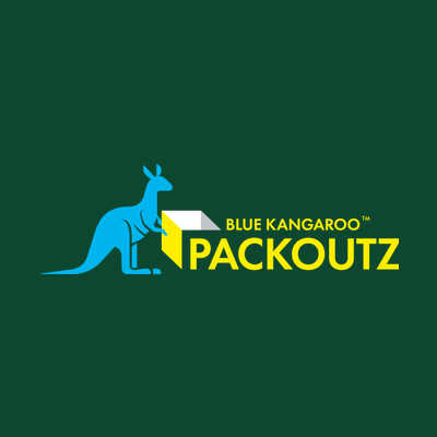 Blue Kangaroo Packoutz of Fresno County logo