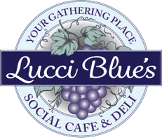 Lucci Blue's Social Cafe logo