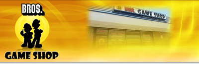 Bros. Game Shop logo