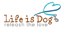 Life is dog logo