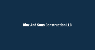 Diaz And Sons Construction LLC logo
