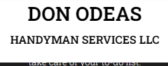 D0N ODEAS HANDYMAN SERVICES LLC logo