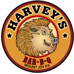 Harvey's Main Street BBQ logo