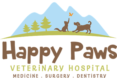 Happy Paws Veterinary Hospital logo