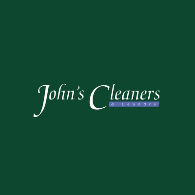 John's Dry Cleaners logo