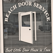 BEACH DOOR SERVICE logo