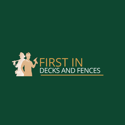 First In Decks and Fences - logo