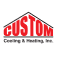 Custom Cooling & Heating logo