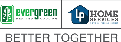 Evergreen Heating and Cooling logo