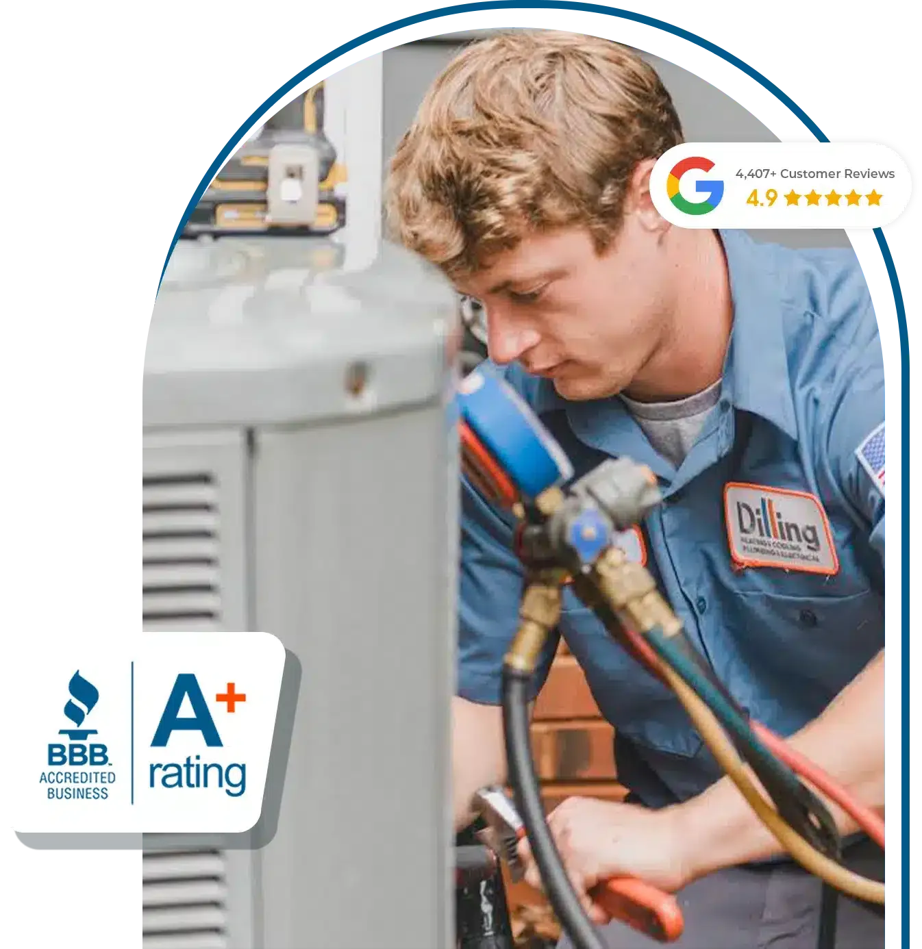 Dilling Heating, Cooling, Plumbing & Electrical