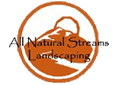 All Natural Streams Landscaping logo
