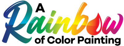 A Rainbow of Color Painting logo