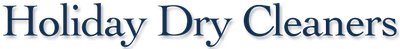 Holiday Dry Cleaners logo