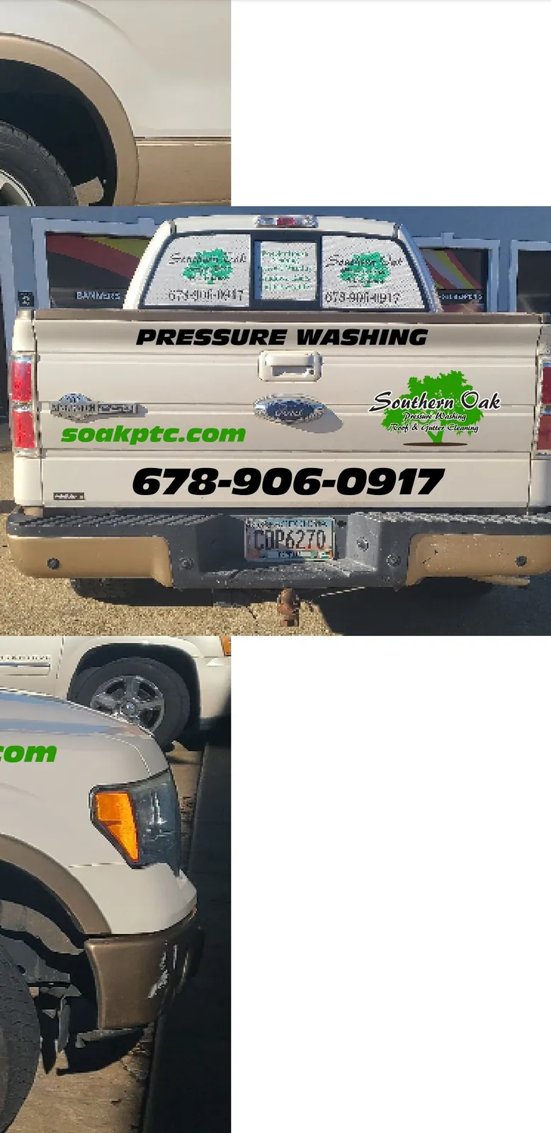 Southern Oak Roof Gutter Cleaning and Pressure Washing