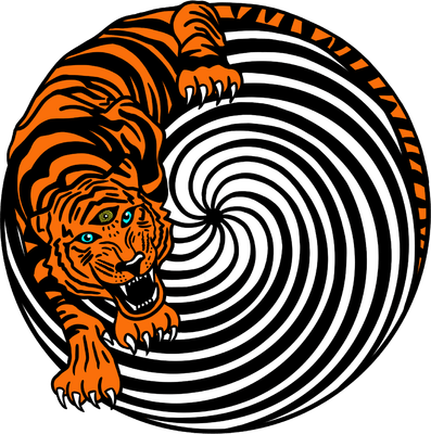 The Whirling Tiger logo