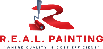 R.E.A.L. Painting logo