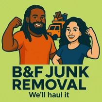 B&F Junk Removal logo