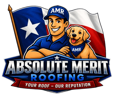 Absolute Merit Roofing logo