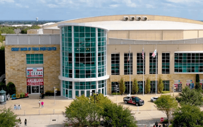 Credit Union of Texas Event Center logo