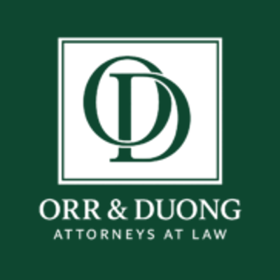 Law Office of Orr and Duong logo