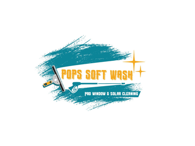 Pop's Soft Wash and Window Cleaning logo